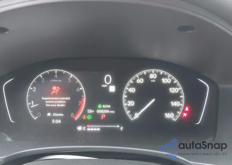 2025 Honda Civic Sport z USA, uszkodzony, nr VIN 2HGFE2F52SH573380